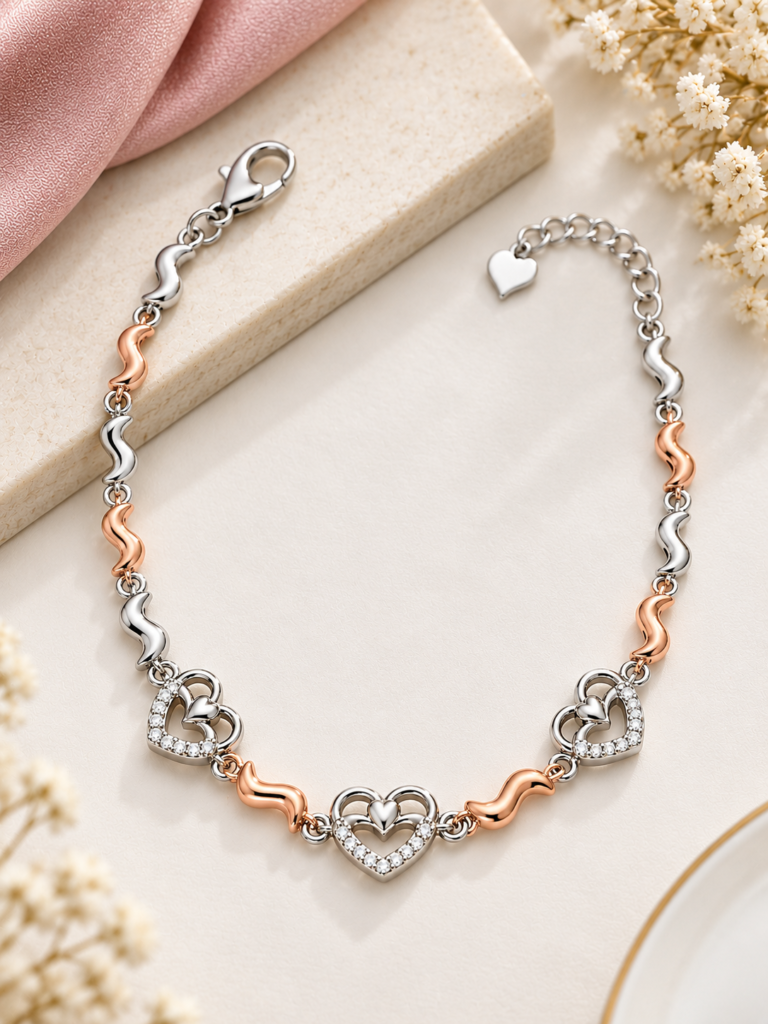 92.5 Ladies Silver Bracelet