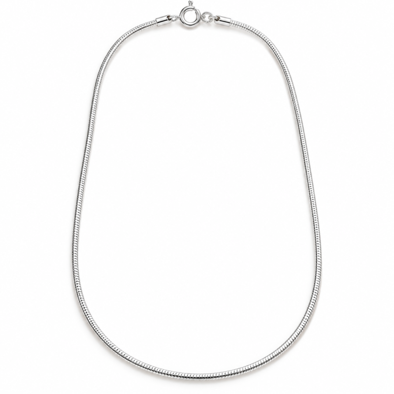 Silver Snake Chain image 2