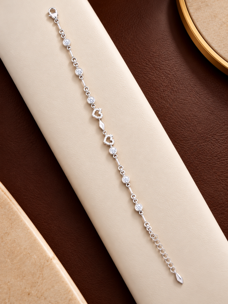 92.5 Ladies Silver Bracelet