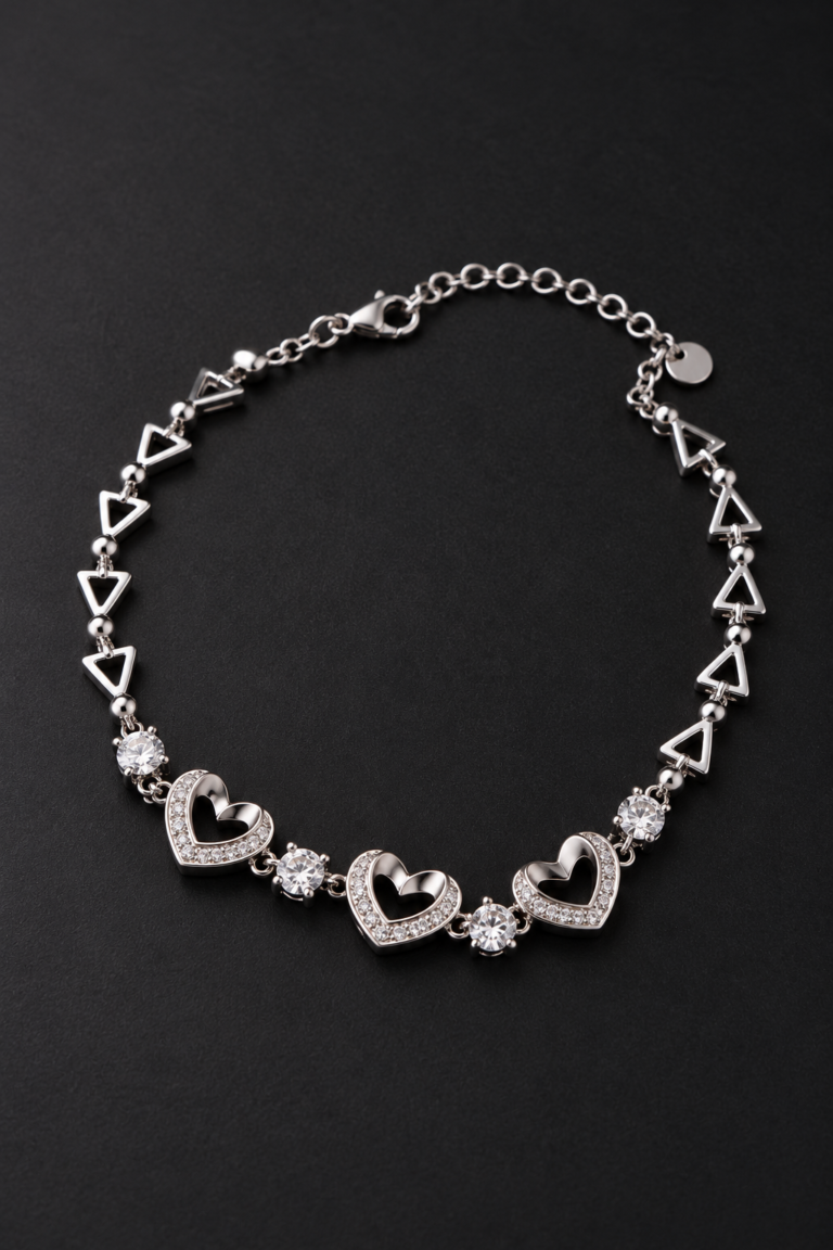 92.5 Ladies Silver Bracelet