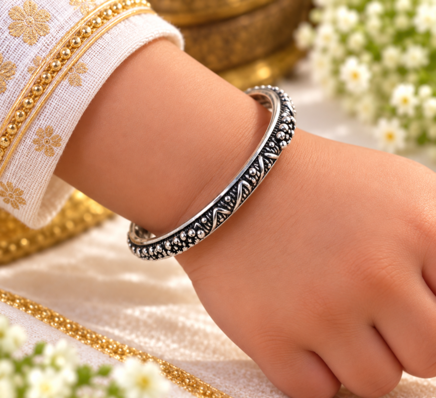 Baby Silver Kada image 2