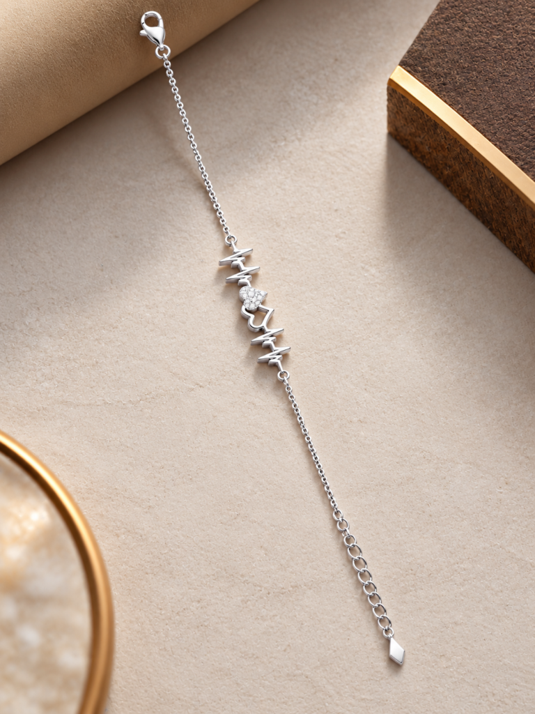 92.5 Ladies Silver Bracelet