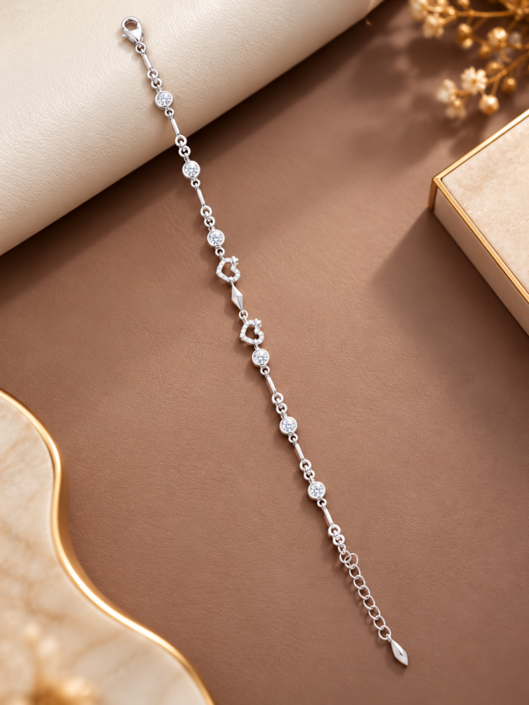 92.5 Ladies Silver Bracelet